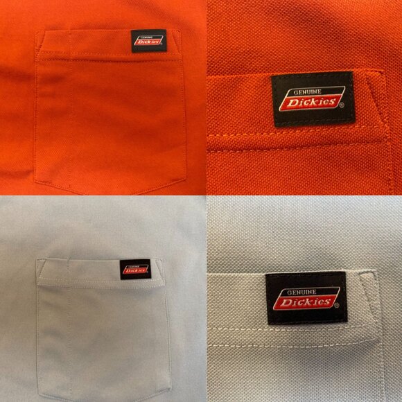 2 Genuine Dickies Men's T-Shirt 2XL Lot of Two Short Sleeve Crew Neck Pocket Tee - Picture 3 of 4